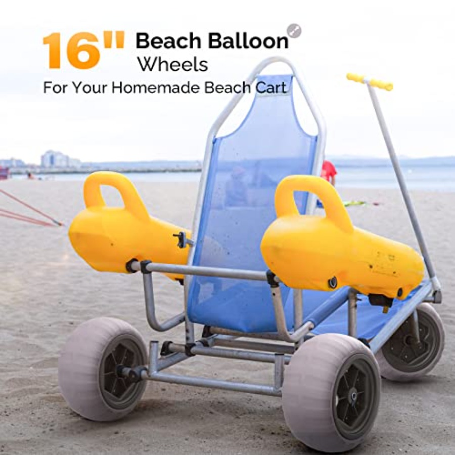 Пляжная тележка, резиновый мат – обзор и цена Balloon Pump Hand