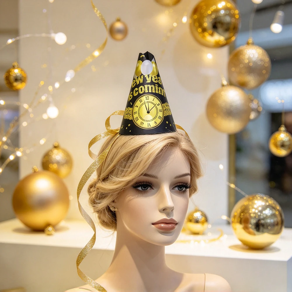 1 комплект новогодних бумажных – обзор и цена Party Hat Cone