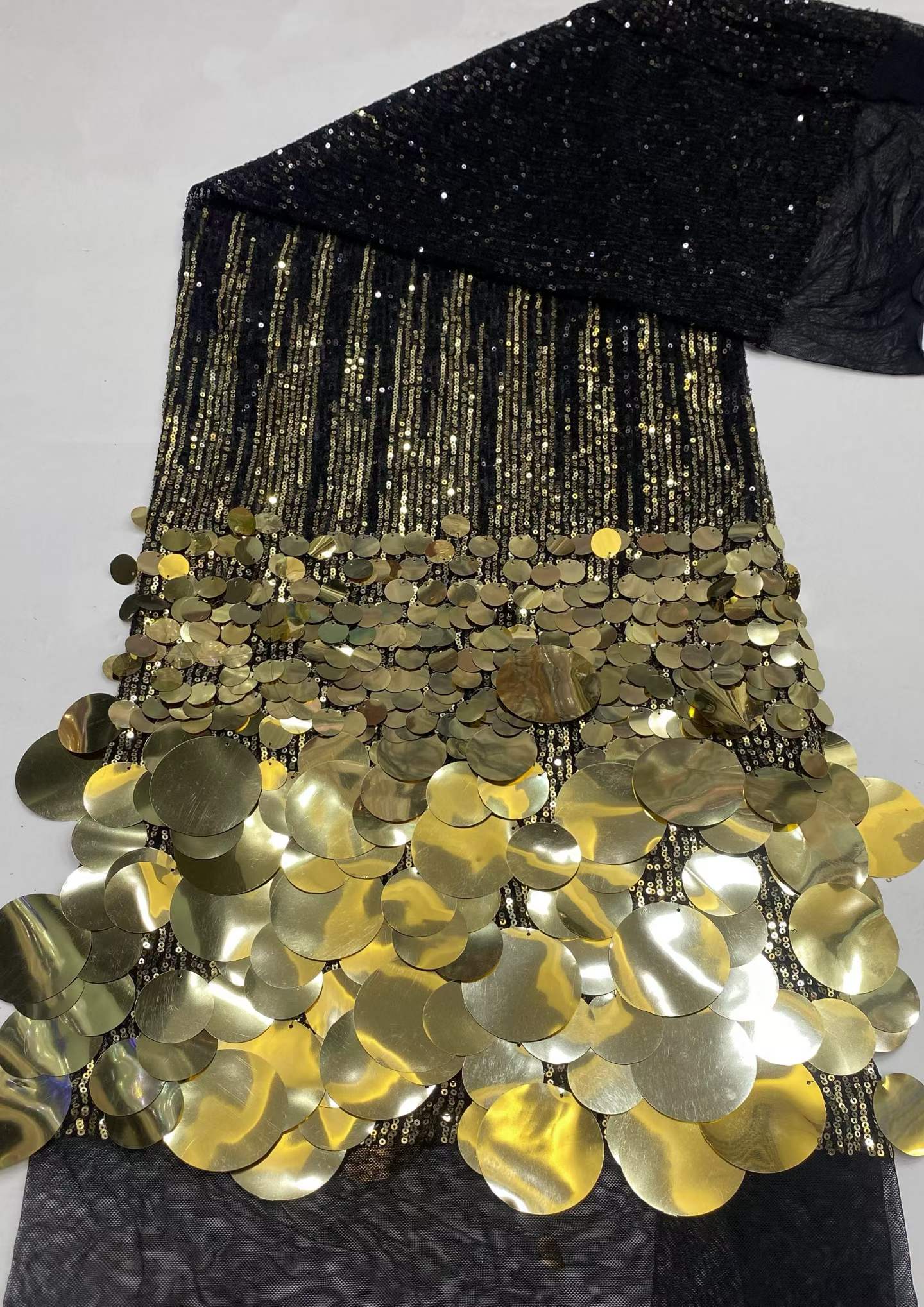 5 ярдов тюлевой кружевной ткан – обзор и цена Glitter Tablecloth