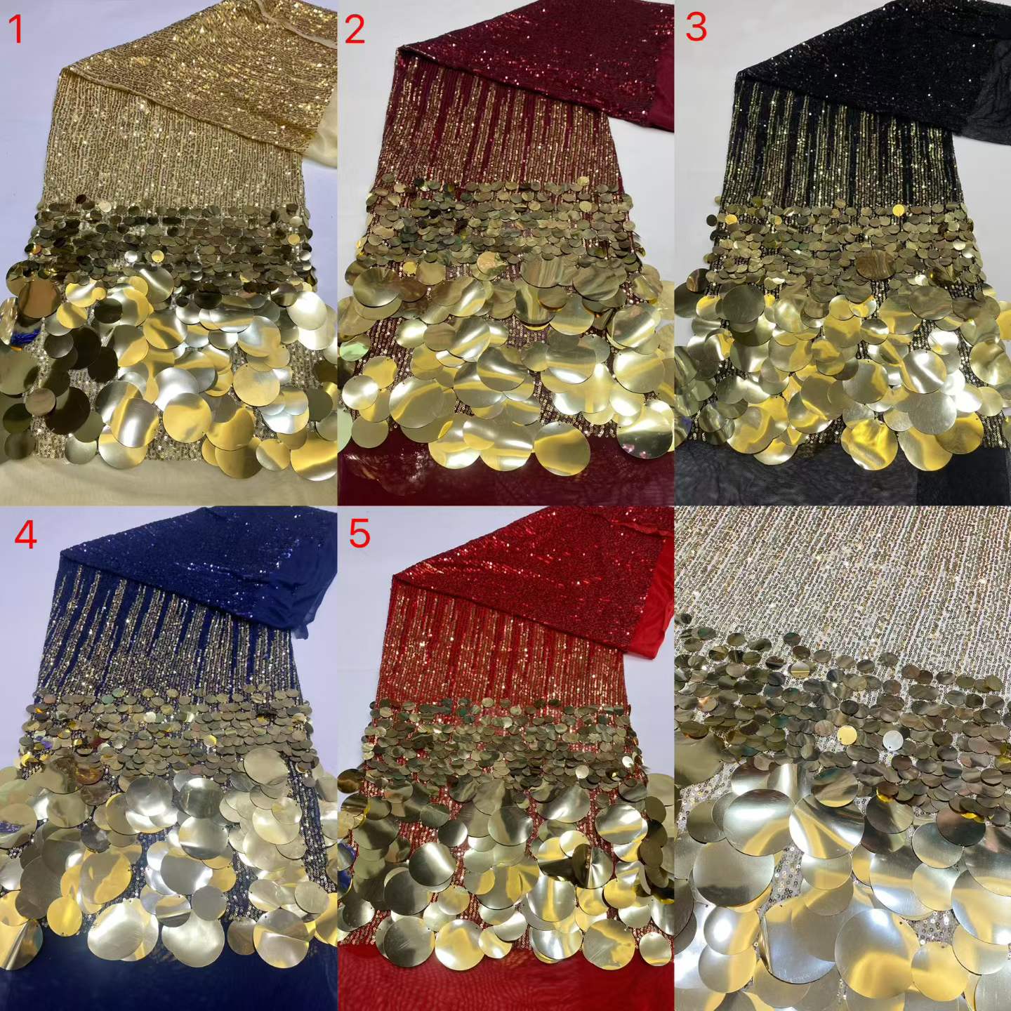 5 ярдов тюлевой кружевной ткан – обзор и цена Glitter Tablecloth